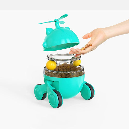 Jouet distributeur de friandises pour chat