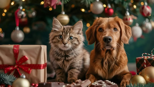 Noël : 10 Dangers pour Chiens & Chats