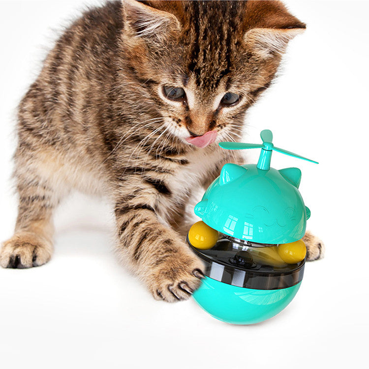 Jouet distributeur de friandises pour chat